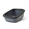 SAVIC KATTENBAK ASEO Jumbo Marble Gris noir