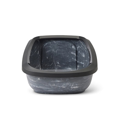 SAVIC KATTENBAK ASEO Jumbo Marble Gris noir