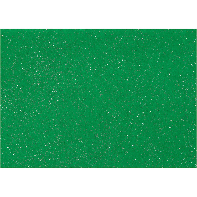 Feutre de loisir Creativ company, a4, feuille 210x297 mm, épaisseur 1,5-2 mm, vert, 10 feuilles 1 boîte