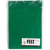 Feutre de loisir Creativ company, a4, feuille 210x297 mm, épaisseur 1,5-2 mm, vert, 10 feuilles 1 boîte