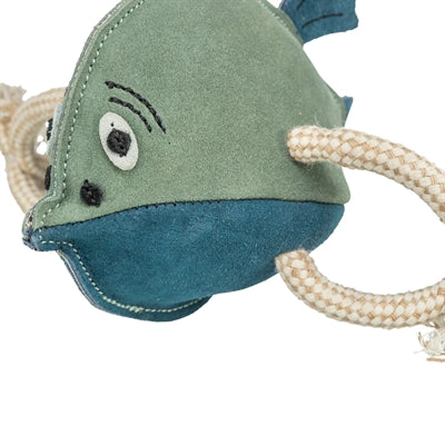 Cuir de poisson trixie avec corde