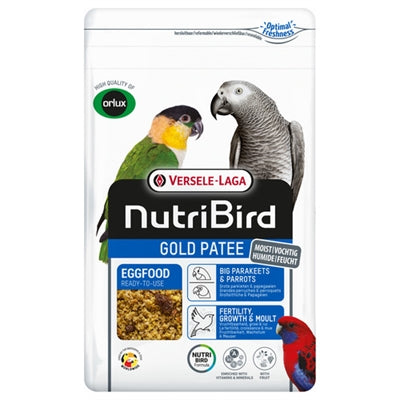 Nutribird Orlux Gold Patee Eggfill grand perroquet parakeet