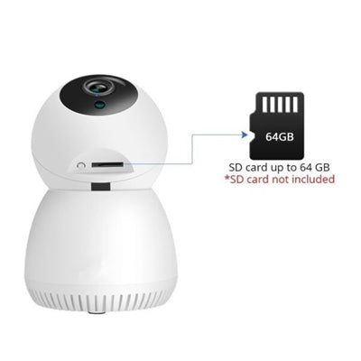 NUMAXES Eyenimal Pet Vision Live HD Camera sans détection sonore