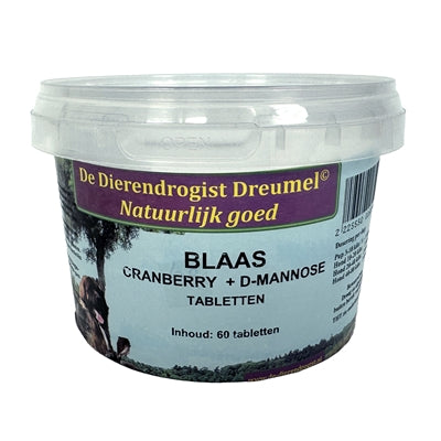 Drogiste animal Blaas Cranberry D-Mannose Comprimés