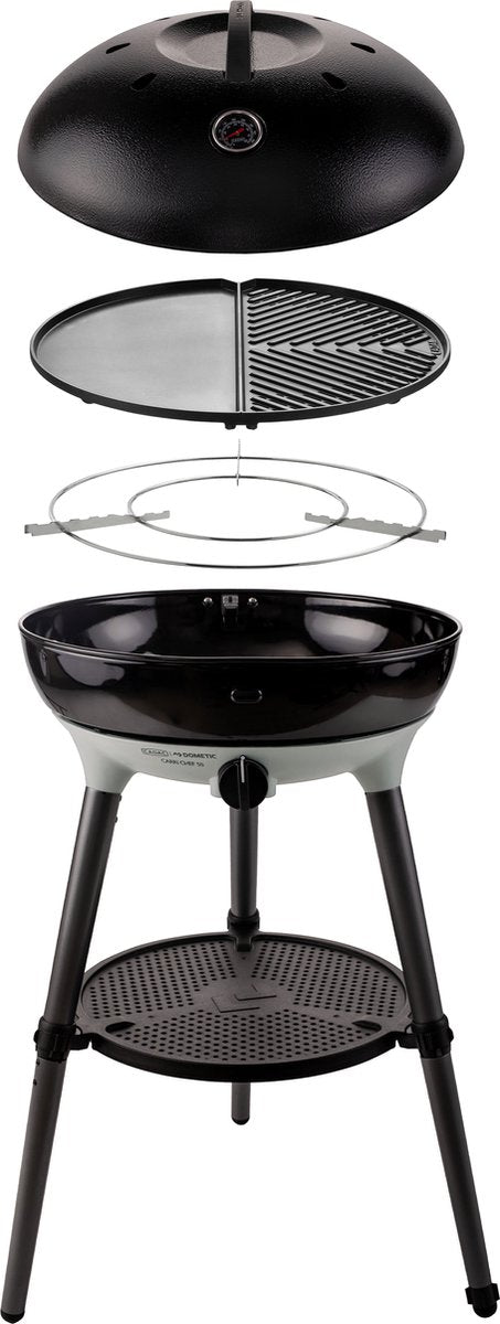 Cadac dometic - plancha barbecue carri chef 50 - barbecue à gaz de luxe - tout-en-un