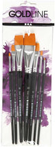 Creativ Company Gold Line Brosses à plat, 7e.