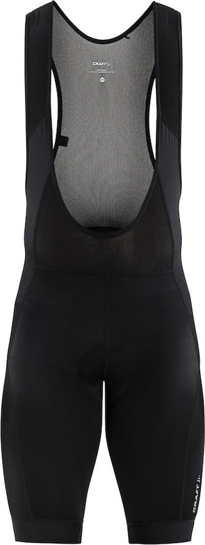 Craft core essence bib shorts m cuissard de cyclisme pour hommes - noir - argent