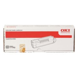 Cartouche toner oki 43865708 noir 8 000 pages
