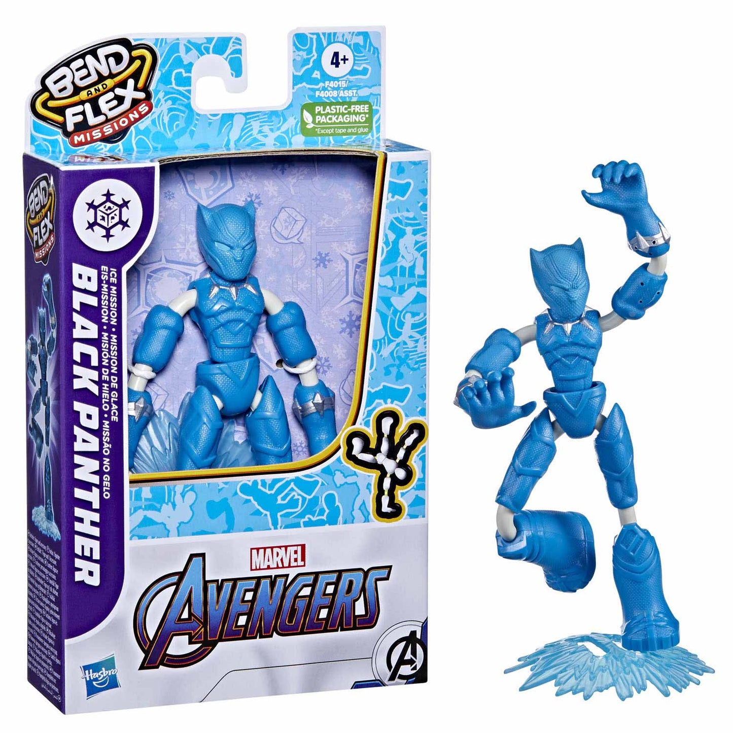 Hasbro Avengers Bend et Flex Ice Missions