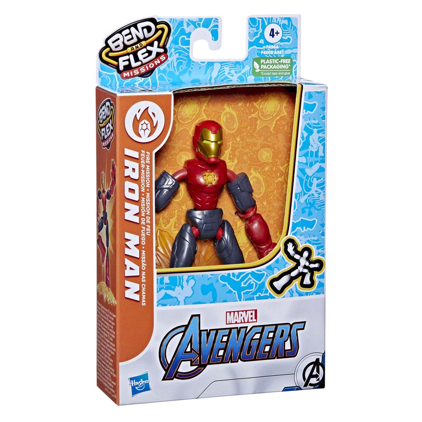 Avengers Bend et Flex Fire Mission