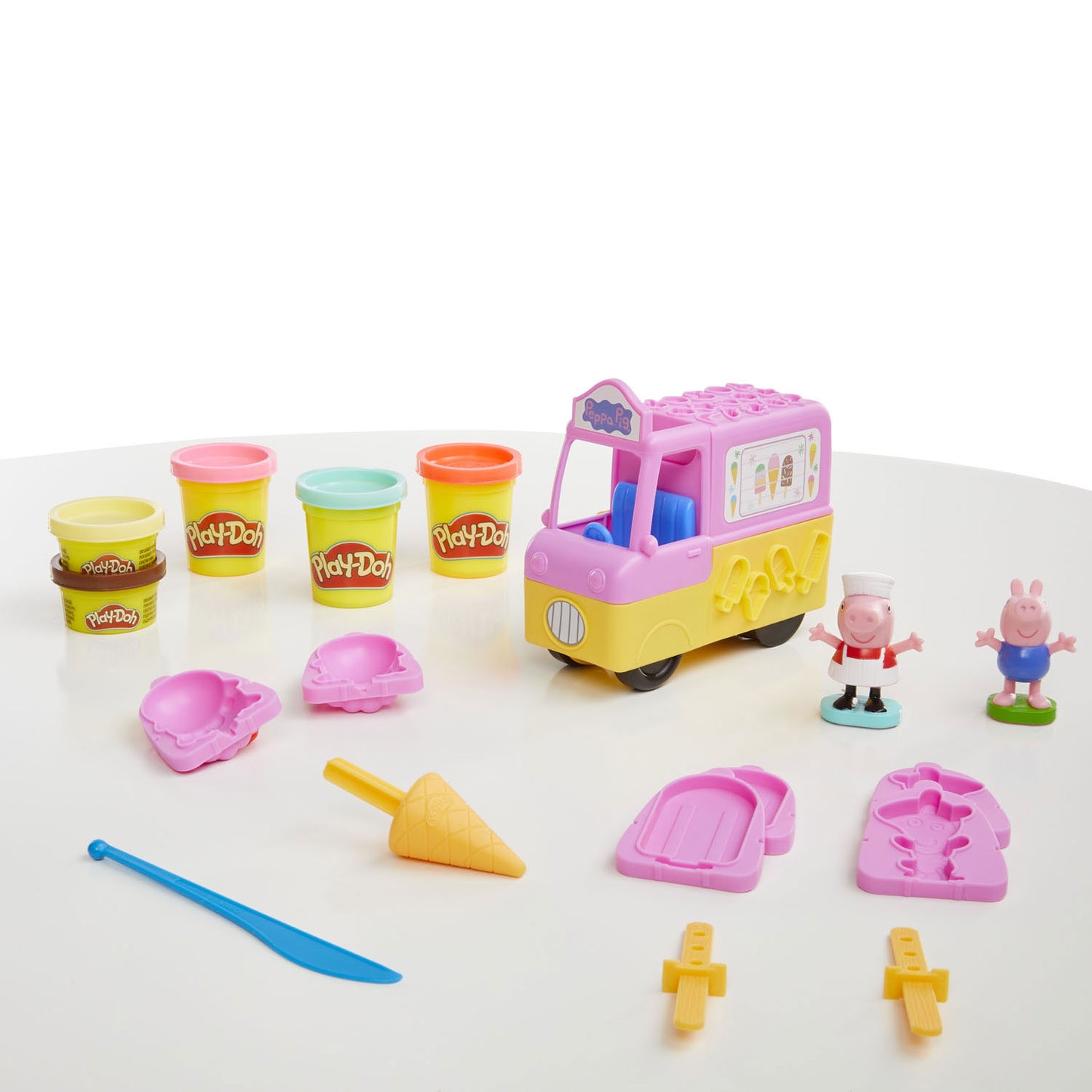 Play -doh peppas ijsjes - jeu de jeu en argile