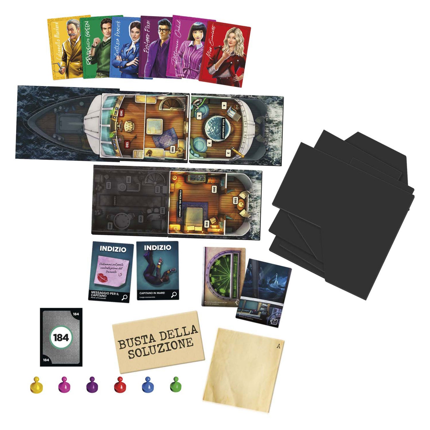 Hasbro Cluedo Escape Sabotage at Sea Board Game