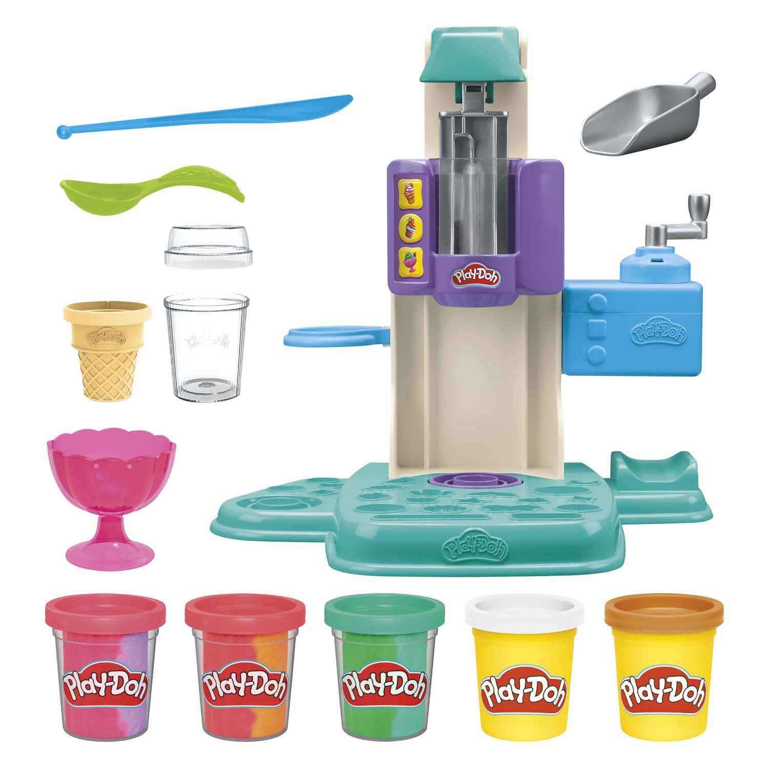 Play-doh Regenboog Ice Maker Playset