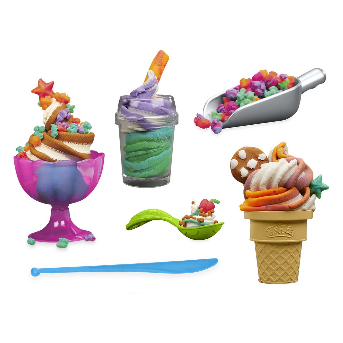 Play-doh Regenboog Ice Maker Playset