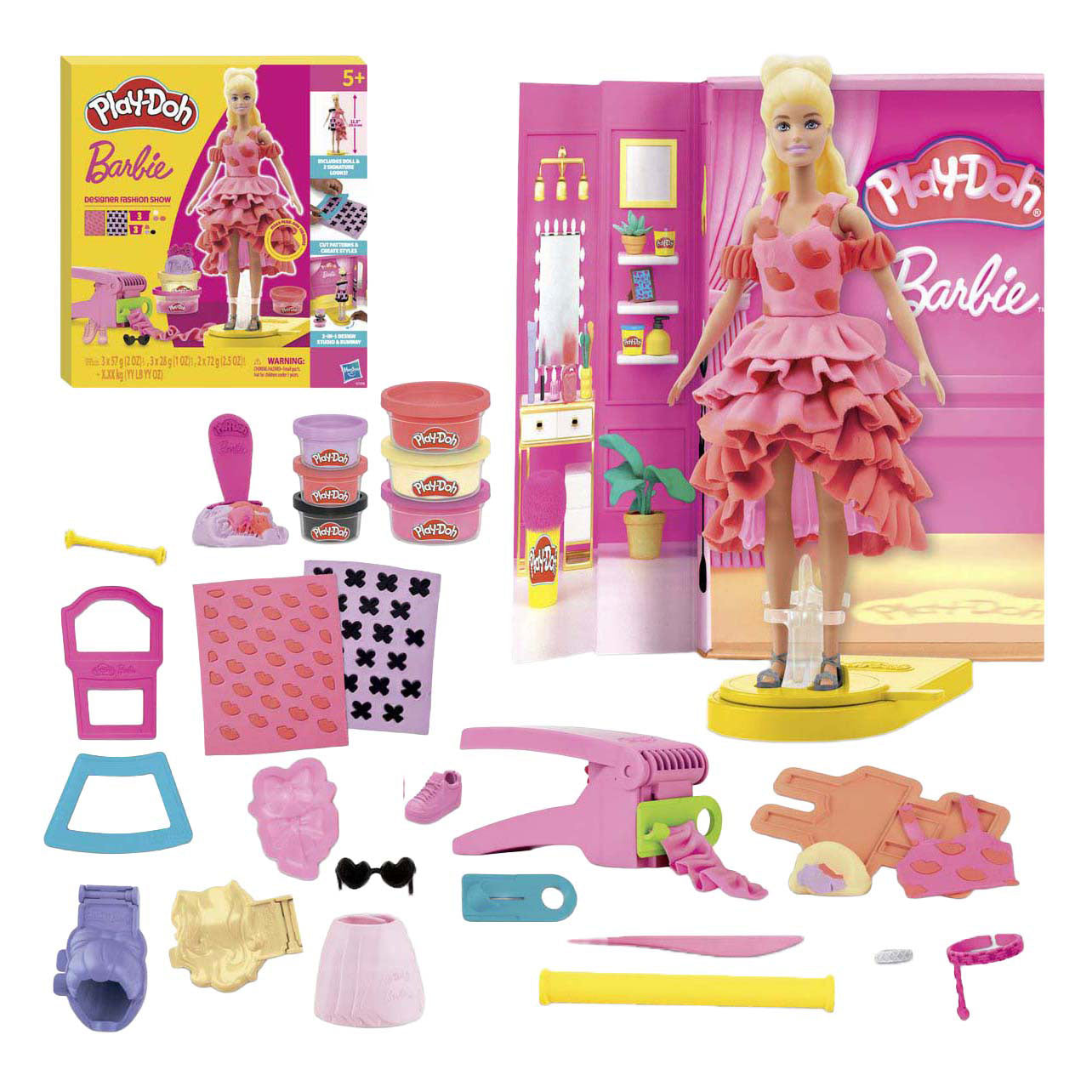 Défilé de mode de créateur Play-doh Barbie