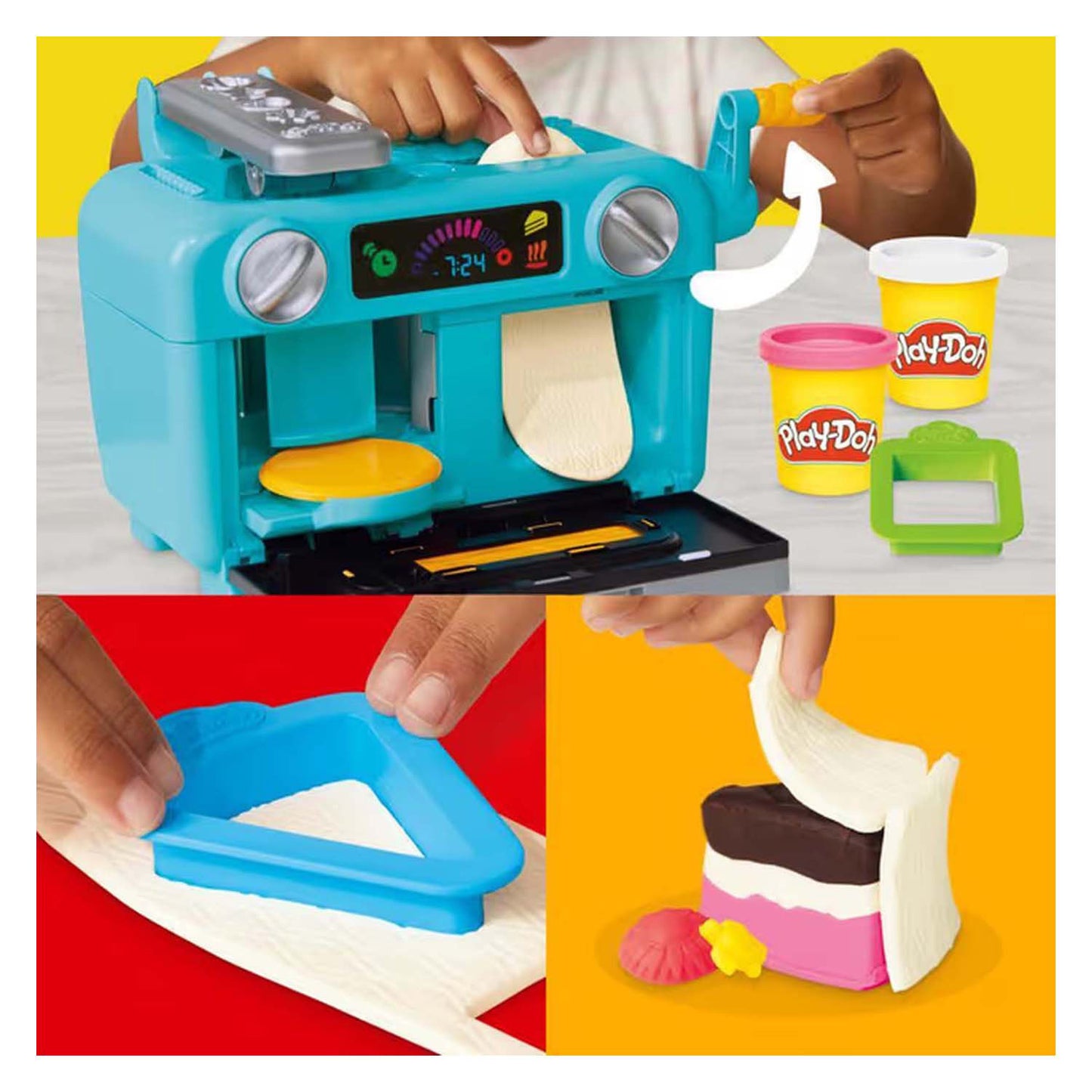 Play-doh super slice gâteau jeu de jeu