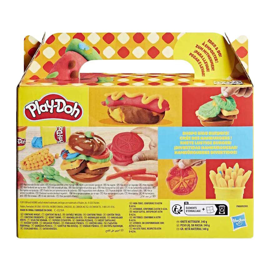 Play-doh plaisir à griller - 6 pots en argile