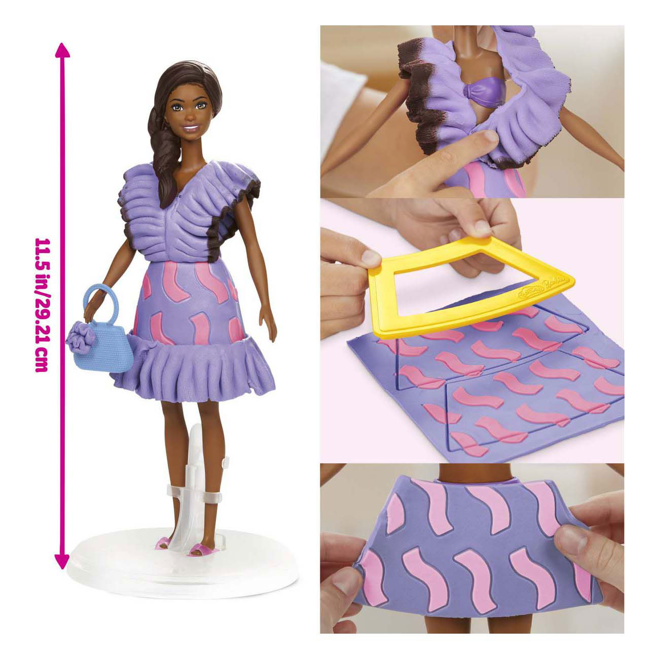 Play-doh Barbie Fashionista volants