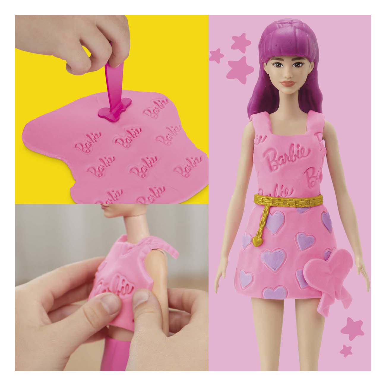 Play-doh Barbie Hearts and Hair