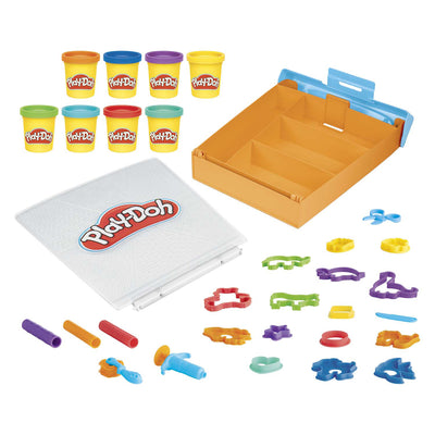 Ensemble de rangement pour animaux fantastiques Play-doh - 8 pots en argile