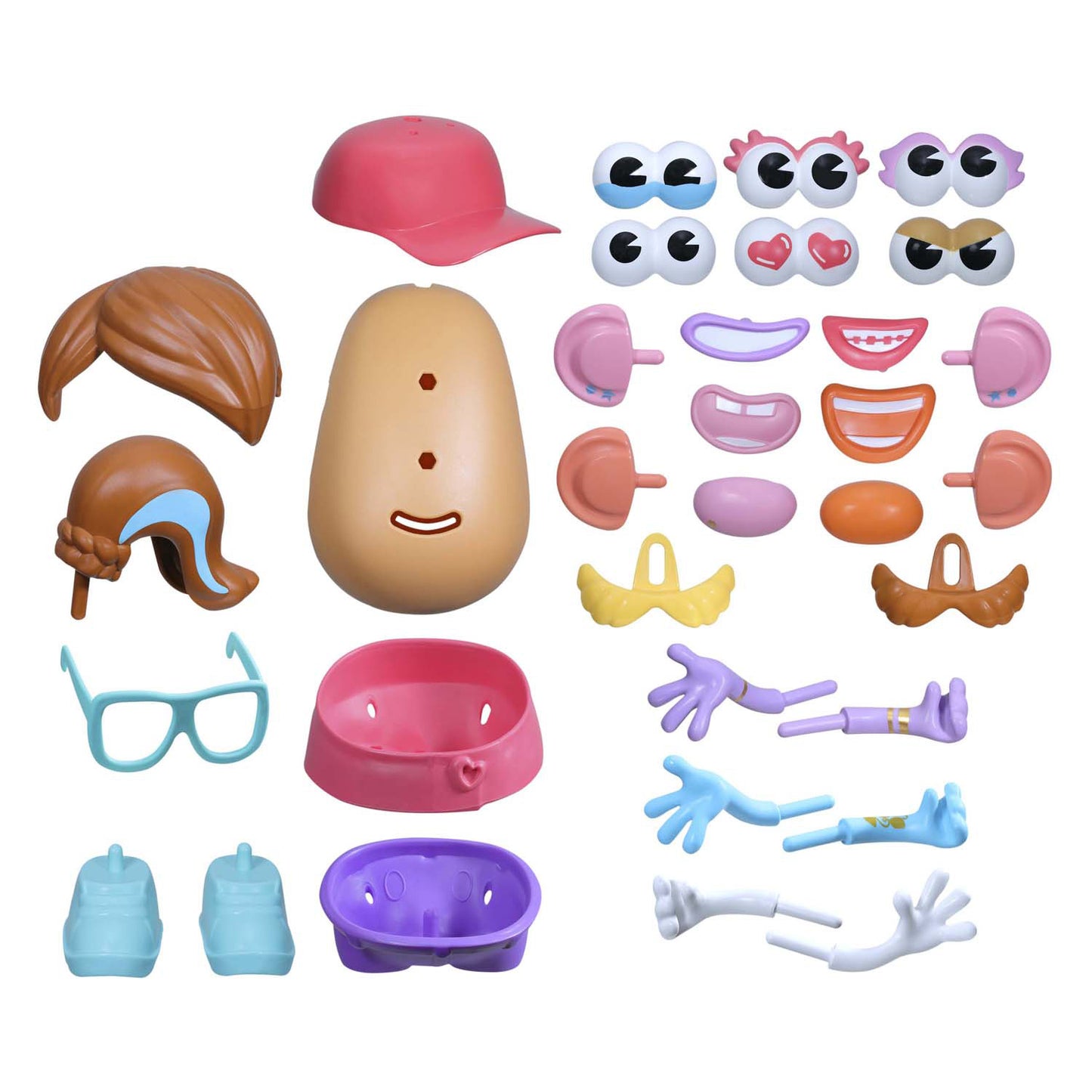 Hasbro tête de pomme de terre express yourspud - 33 pcs.