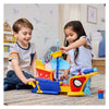 Toiles d'eau Spidey, bateau pirate avec bulles - incl. souffleur de bulles