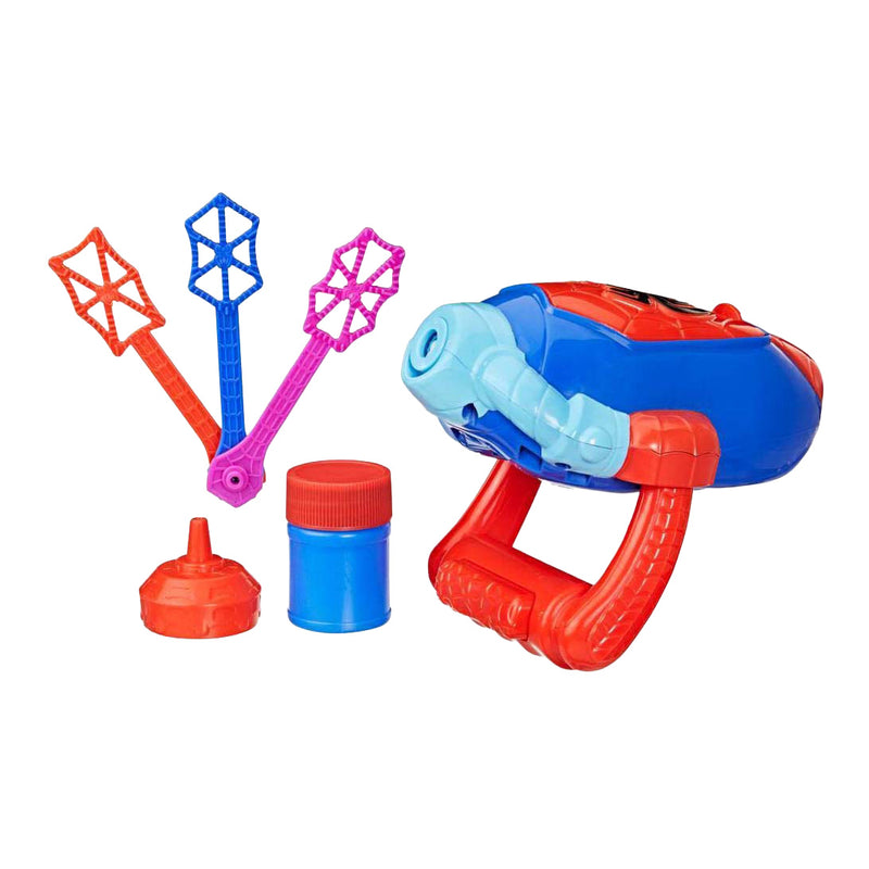 Machine à bulles à toiles d'eau Hasbro Spidey - avec souffleur à bulles
