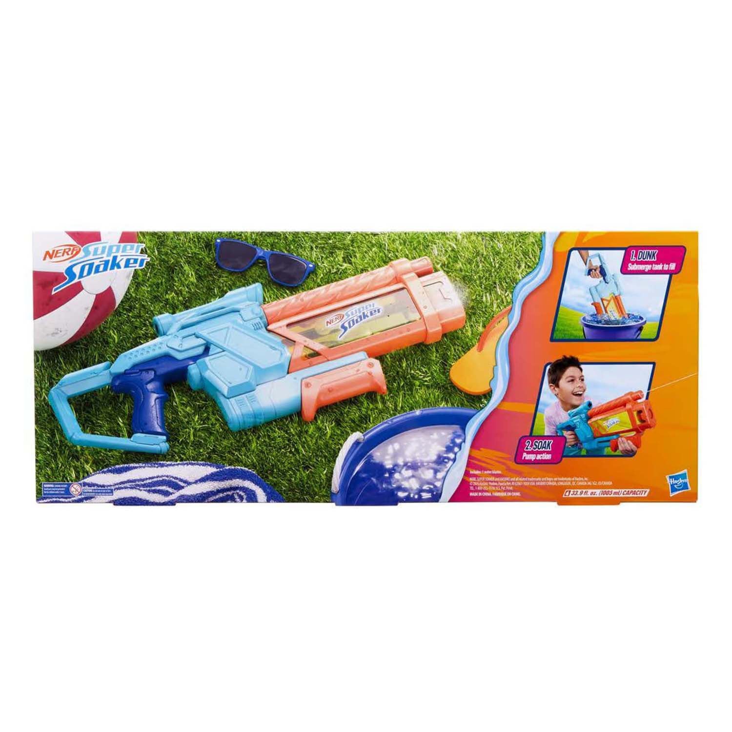 Nerf Super Soaker Mega Dunk Remplissage