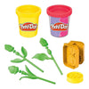 Play-doh petites fleurs tournesols et marguerites - 2 pots en argile