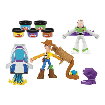 Play-doh toy story 5 ensemble d'argile - 5 pots en argile