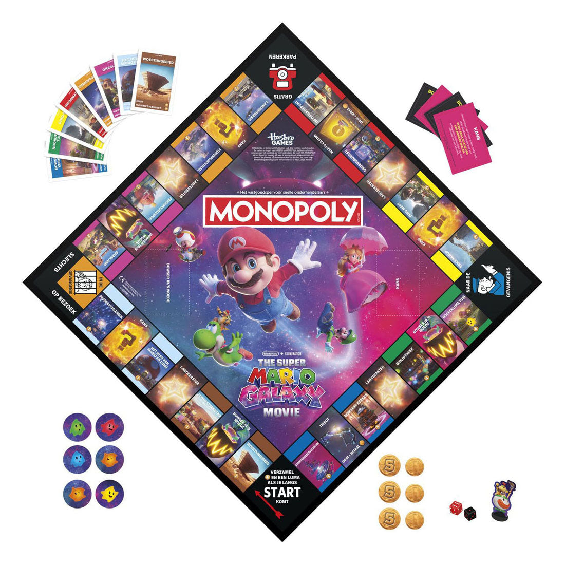Hasbro Monopoly : L'édition film Super Mario Galaxy