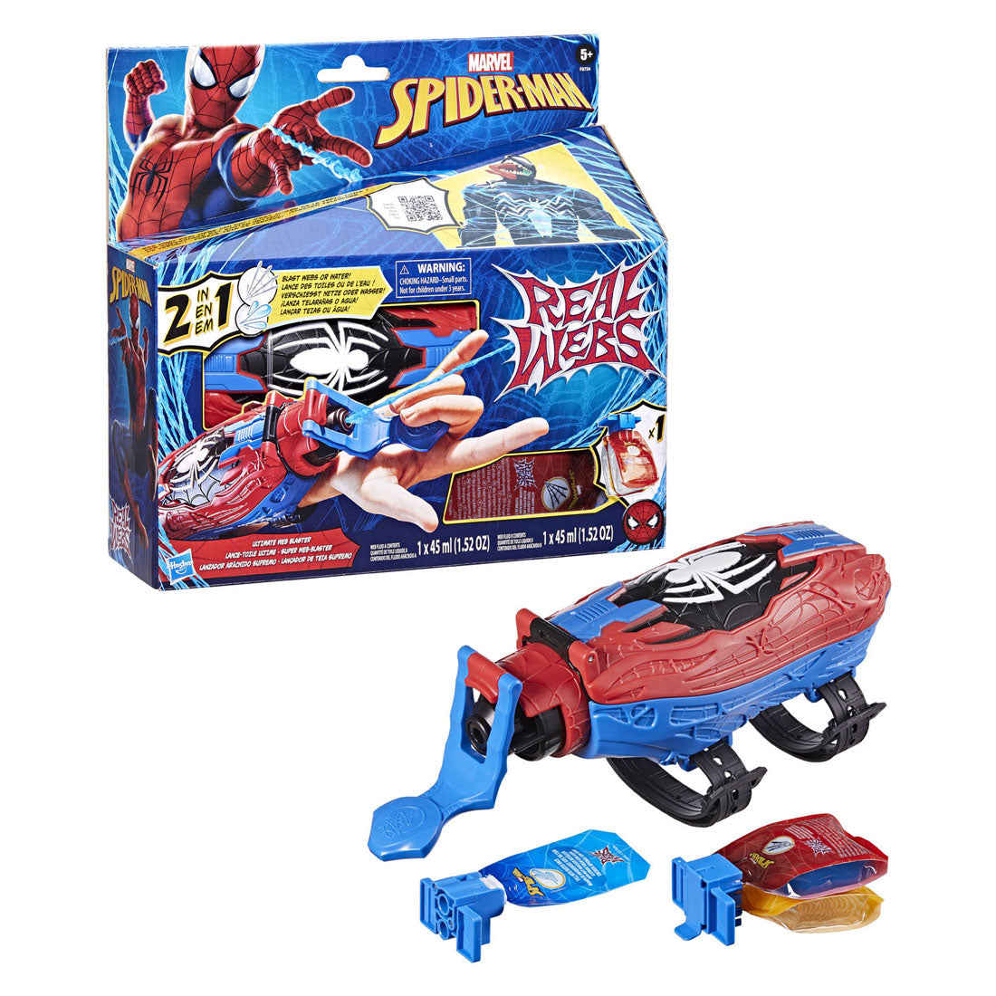 Marvel Spiderman Real Webs Webblaster ultimate