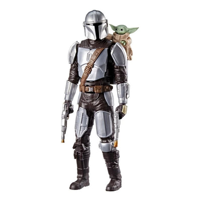 Star Wars le Mandalorien et Grogu Bounty Blaster - figurine 28cm