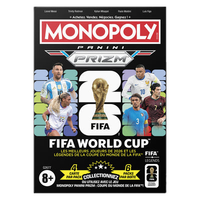 Hasbro monopoly panini prizm : coffret booster coupe du monde de la fifa