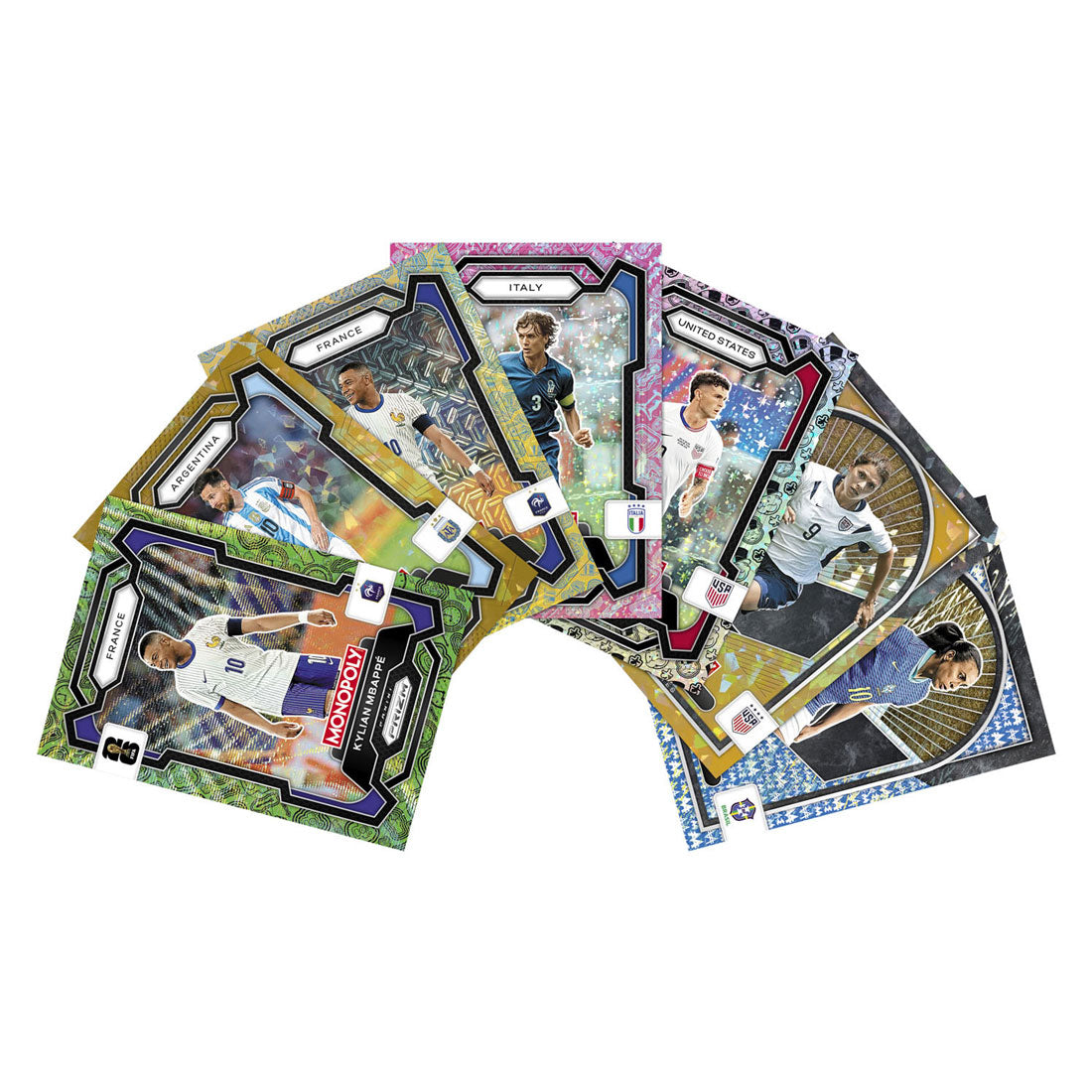Hasbro monopoly panini prizm : coffret booster coupe du monde de la fifa