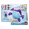 Spidey et ses incroyables amis émerveillent le coffret de jeu de tortue fantôme à toiles d'eau
