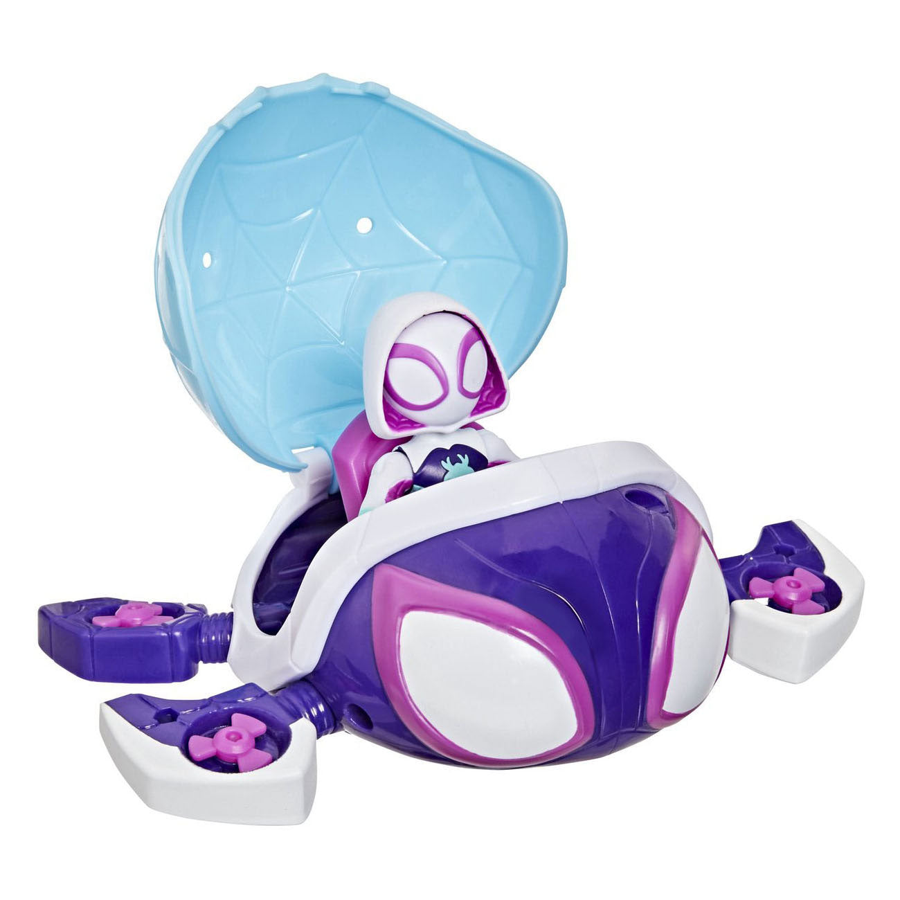 Spidey et ses incroyables amis émerveillent le coffret de jeu de tortue fantôme à toiles d'eau