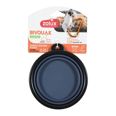 Zolux bvk freek interdiction de silicone pliable bleu