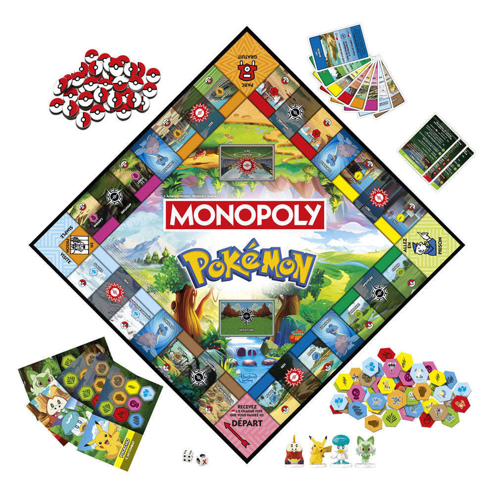 Pokémon monopole Hasbro