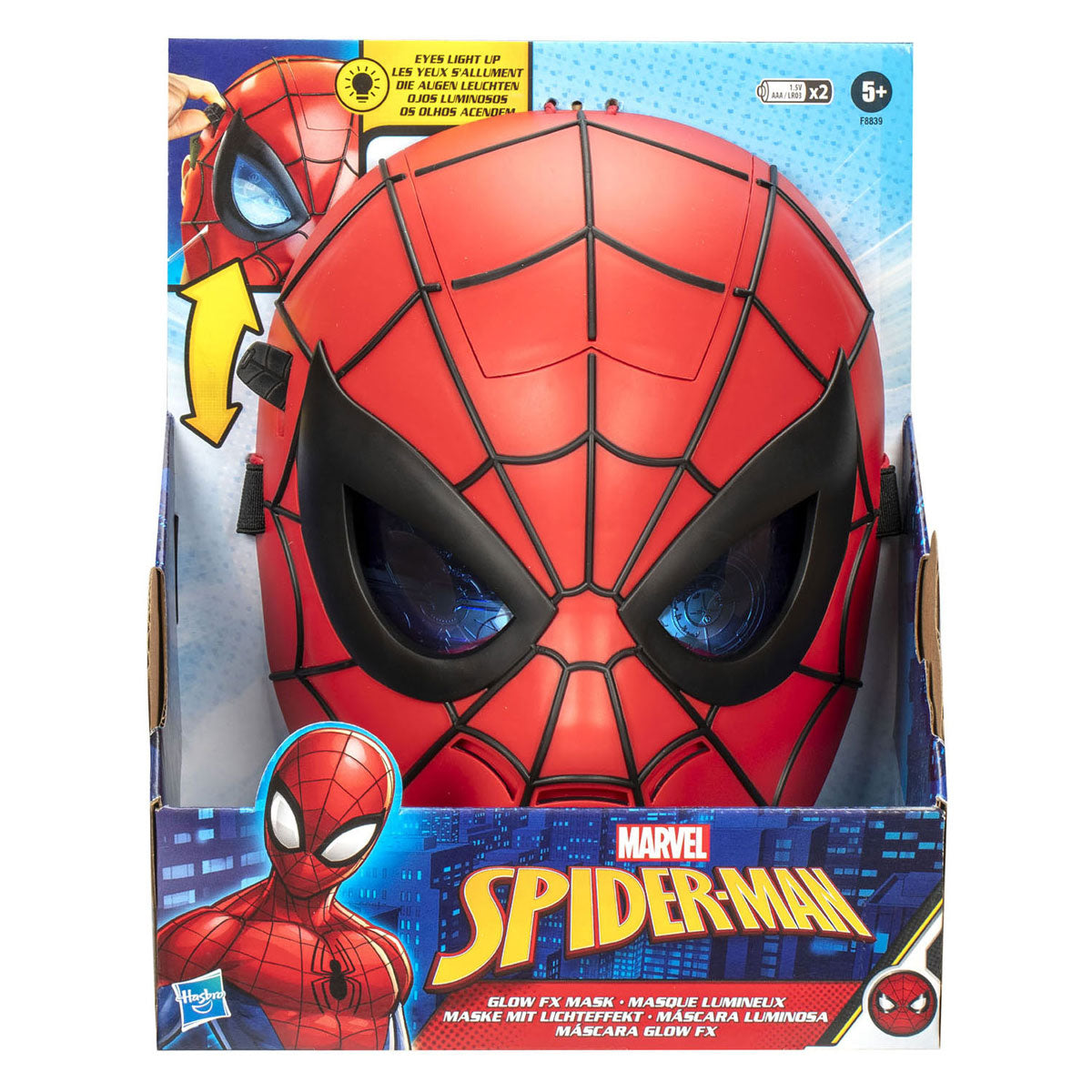 Masque Marvel Spiderman Glow FX