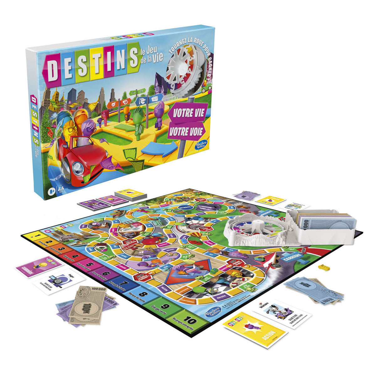 Hasbro chemin de vie jeu brord fr