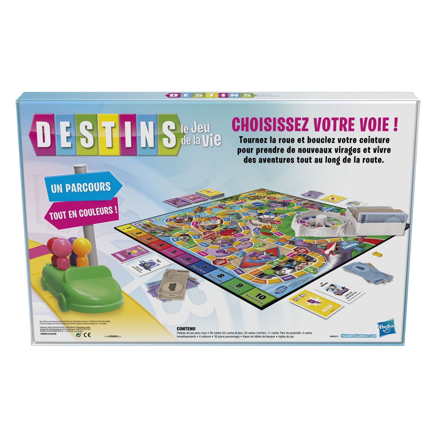 Hasbro chemin de vie jeu brord fr