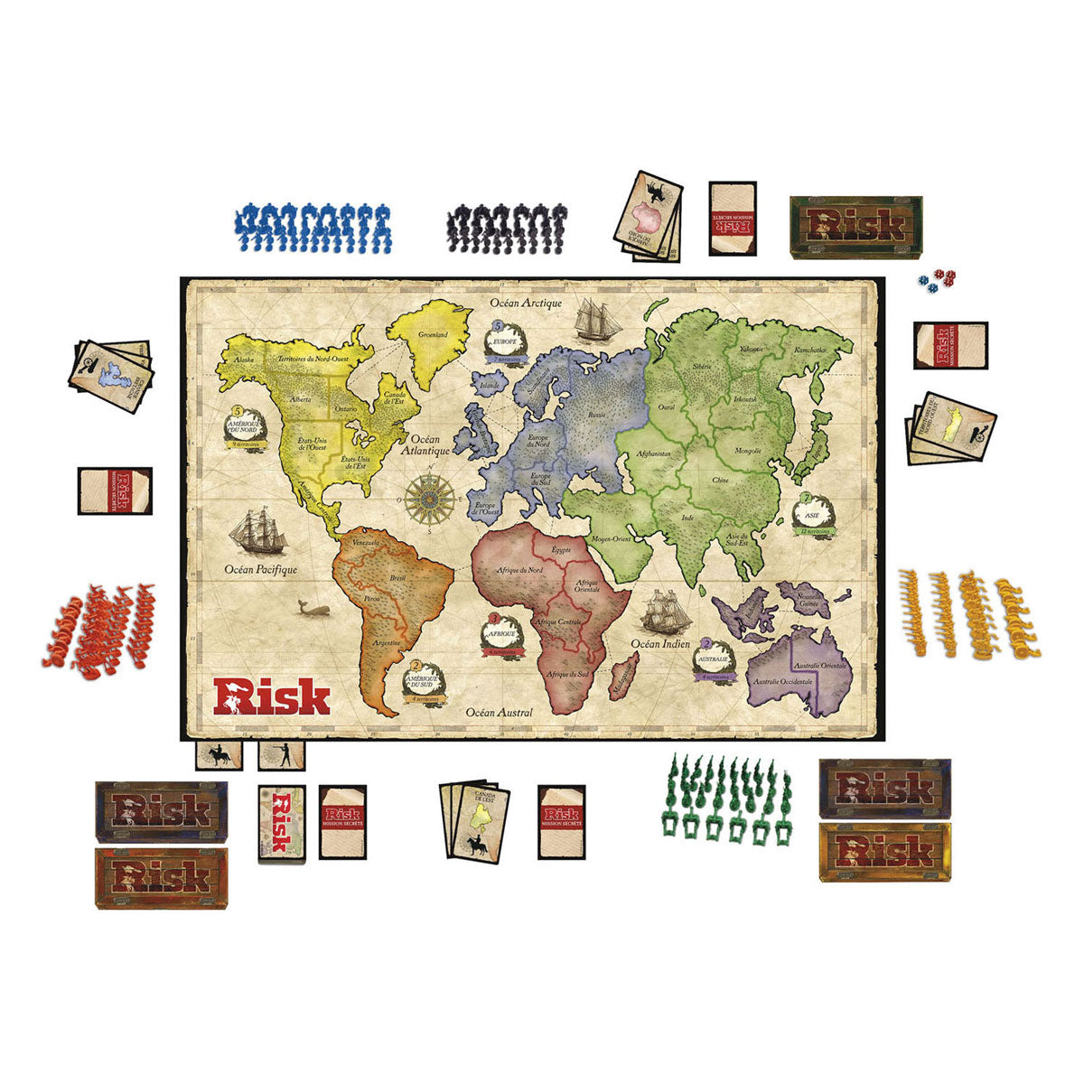 Hasbro jeu de société de risque fr
