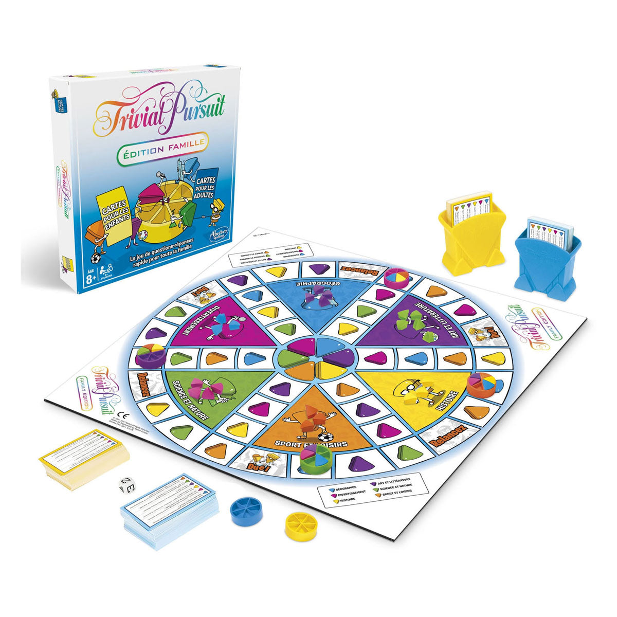Hasbro gaming trivial poursuite : édition familiale - jeu de société (français)
