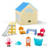Hasbro Peppa Pig Playset poupée ouverte salle de jeux école classe fantaisie.