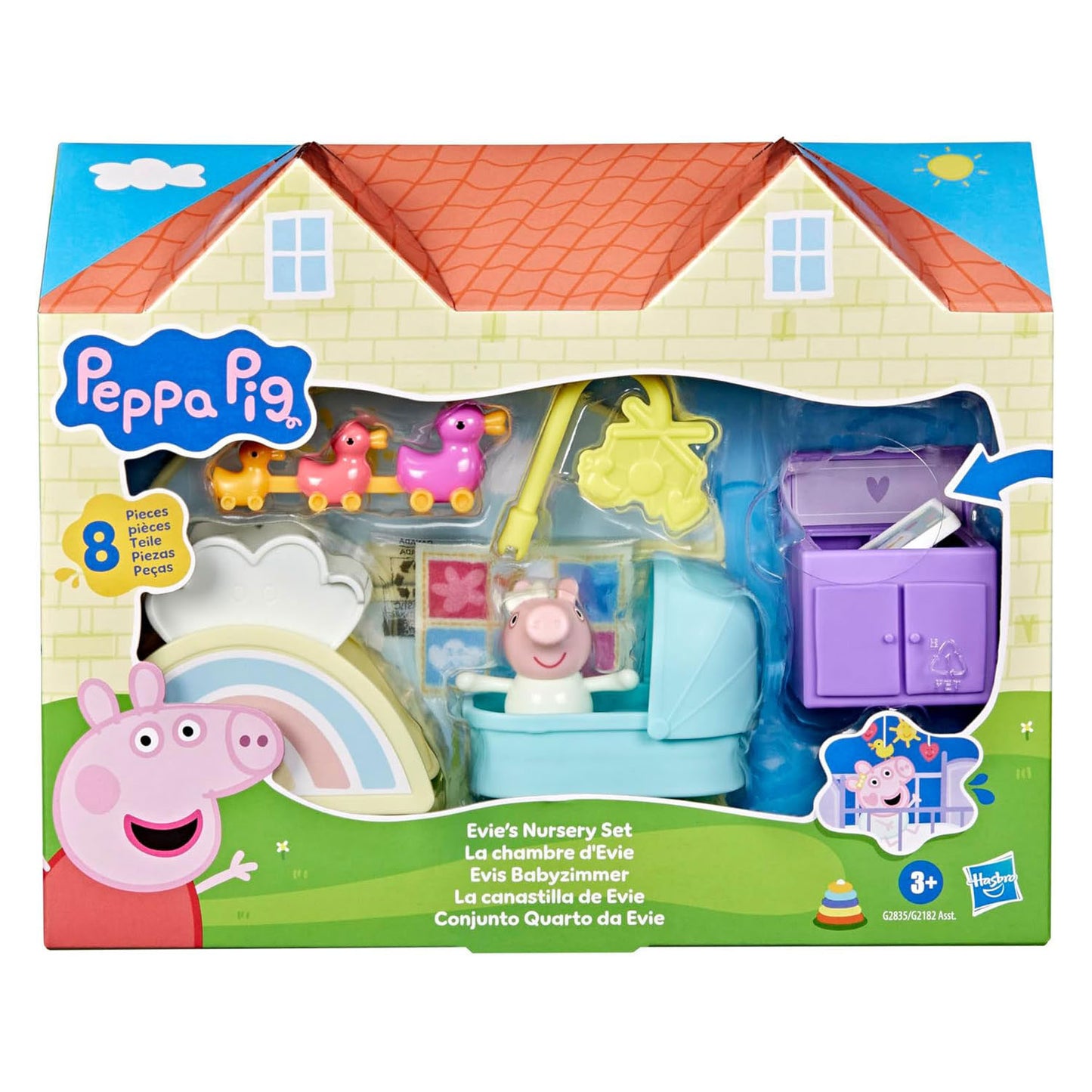 Hasbro Peppa Pig Evies ensemble de soins