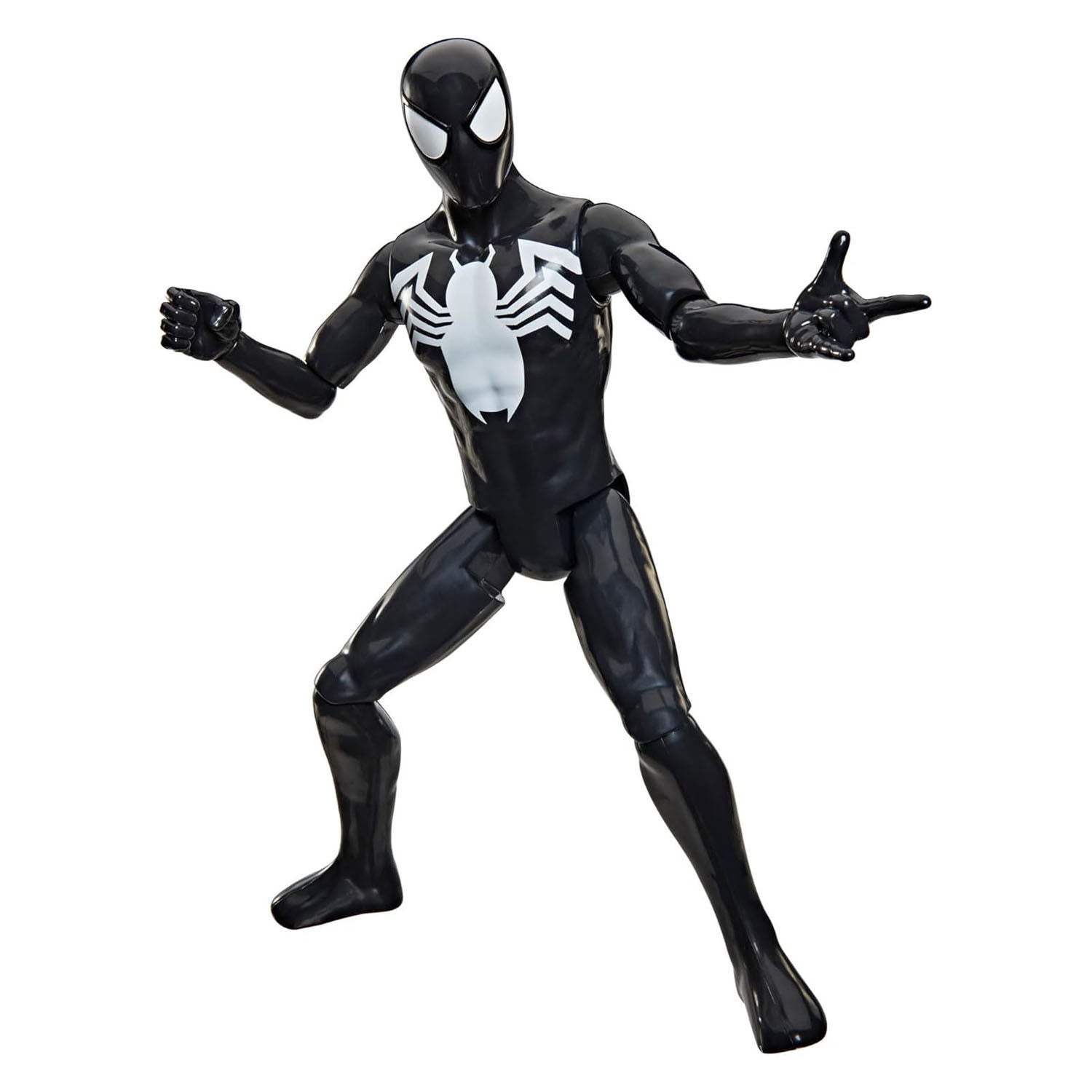 Hasbro Marvel Spiderman Titan Series Spiderman Symbiote Jouant Figure