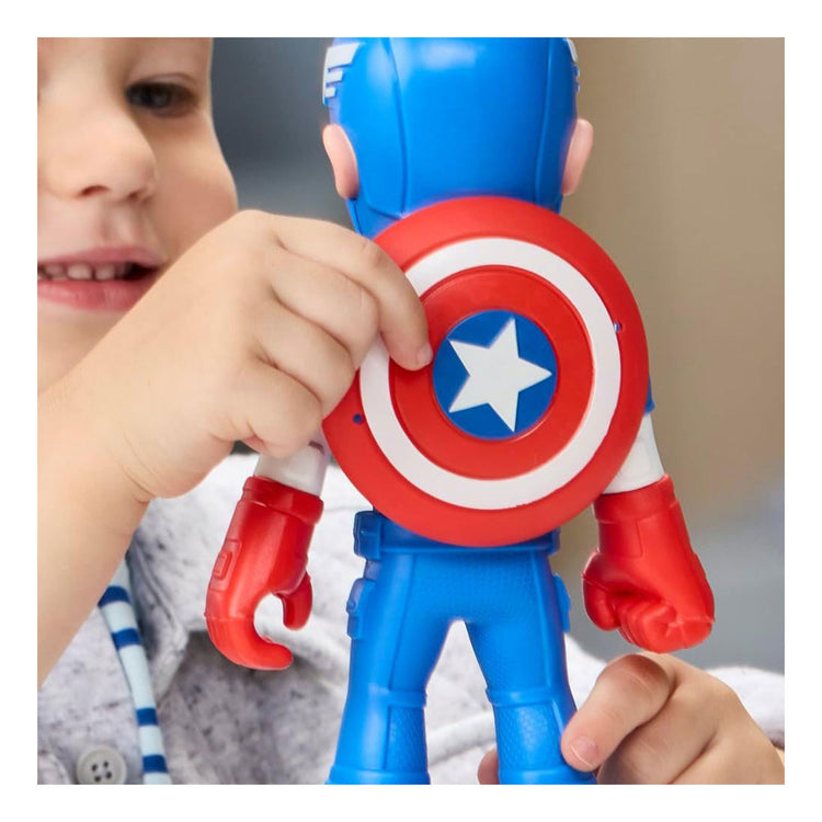 Marvel Spidey et ses incroyables amis Captain America - figurine 23cm