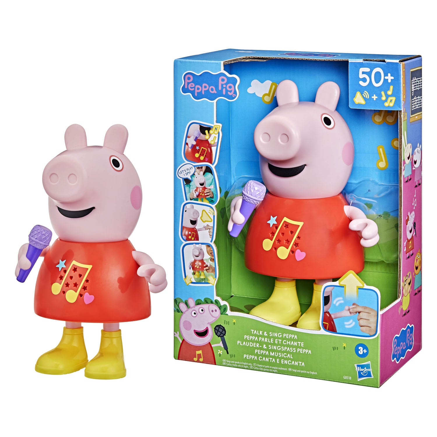 Hasbro Peppa Pig parle et chante une figurine interactive