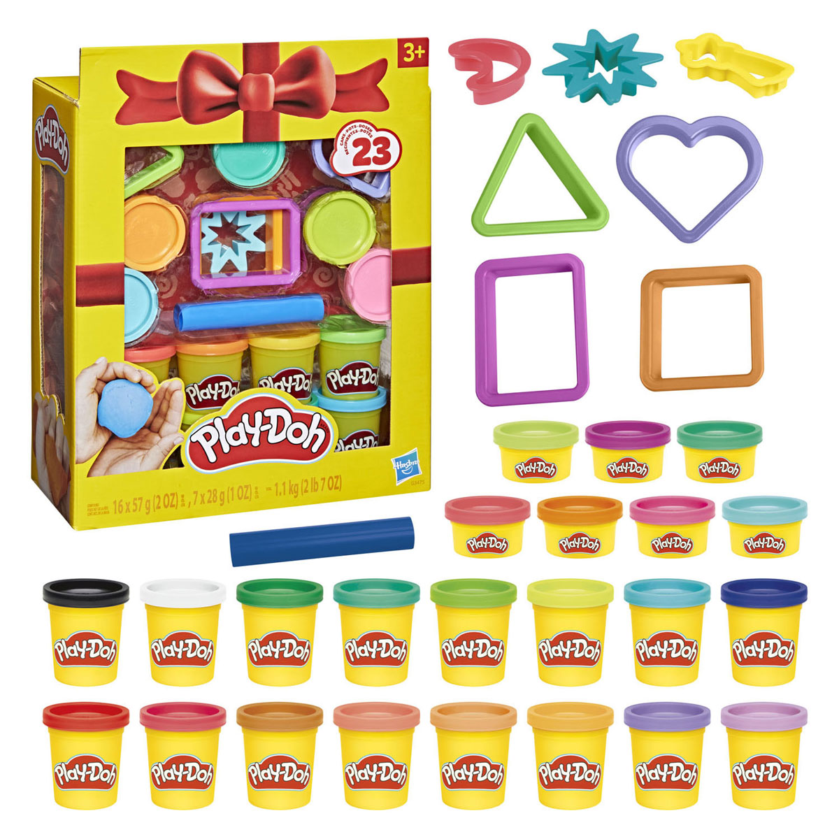 Coffret cadeau Play-doh, 23 pots et 8 outils